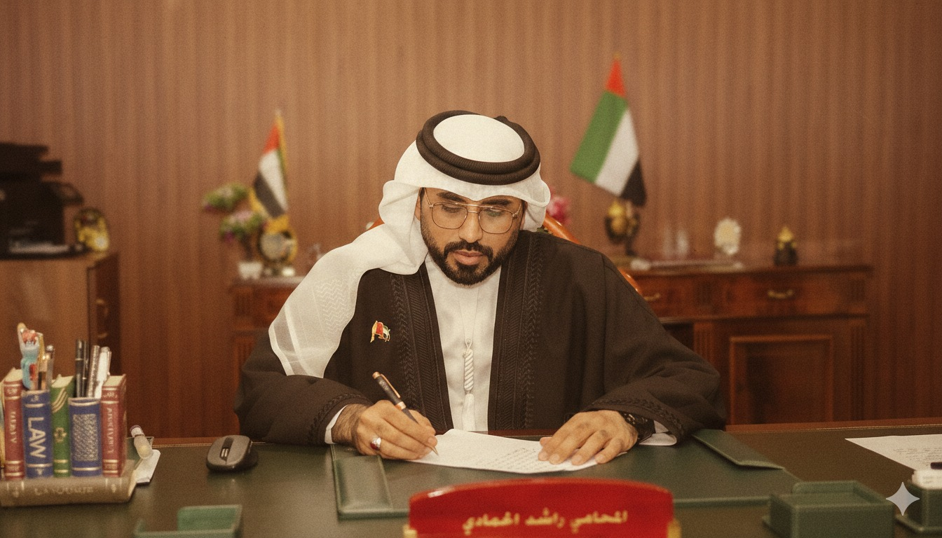 المحامي راشد حسن الحمادي: المحاماة كمسؤولية قانونية ورسالة إنسانية